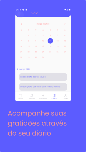 Grato: Diary of Gratitude Screen 2
