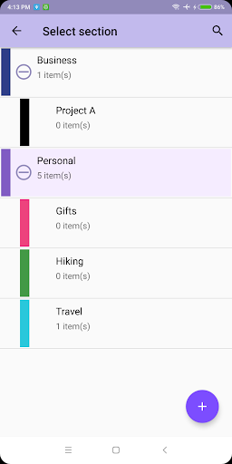 SectNotes Full Key Screen 3