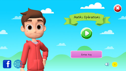 Android application Skuta Opérations Mathématiques screenshort