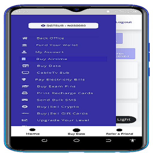 Android application Dgtsub - Buy & Sell Cheap Data screenshort