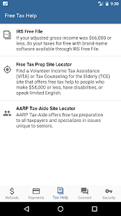 IRS2Go Screenshot