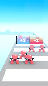 Merge Alphabet Monster Run 3d