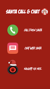 Call Santa - Fake Call & Chat