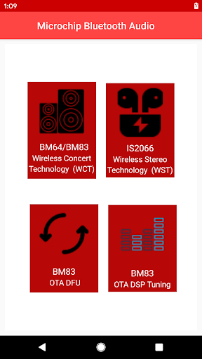 Microchip Bluetooth Audio Screen 2