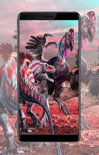 Android application Dinosaur Background Wallpaper screenshort