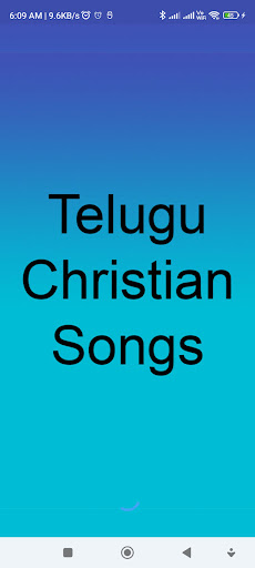 Android application Telugu Christian Songs screenshort
