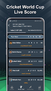 Cricket World Cup Live Score Apk Latest for Android 4