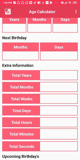 Perfect Age Calculator