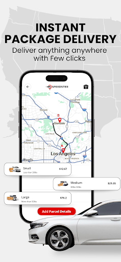 Screenshot of SpeedSter Delivery