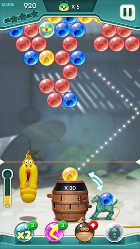 Larva Bubble Pop 1.1.6 screenshots 1