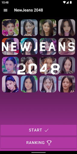 NewJeans 2048 Game Screen 2