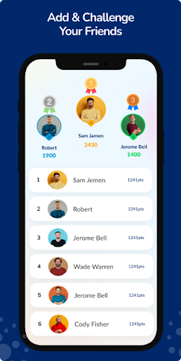 QuizWizz : Explore Knowledge Screen 3