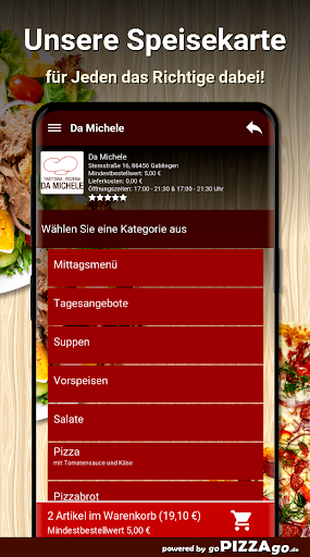 Da Michele Gablingen Screen 3