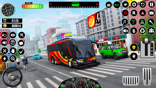 Simulador de ônibus de direção