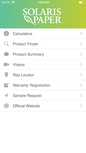 Android application Solaris Paper screenshort