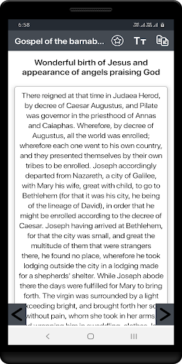 Gospel of the barnabas Screen 3