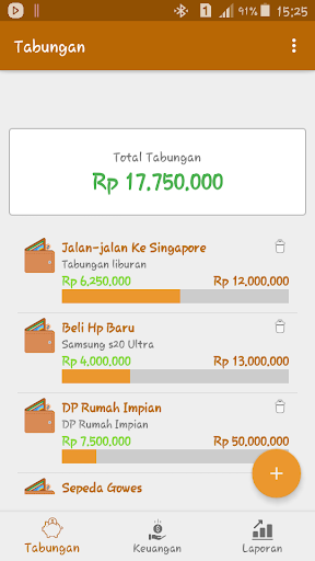 Android application Buku Pencatatan Keuangan Priba screenshort
