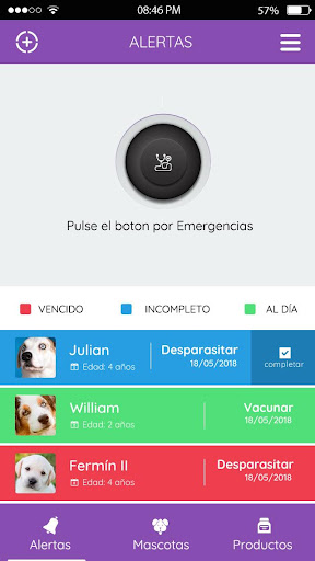 GVET App Screen 2