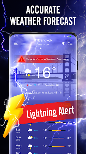 Live Weather Radar Widget Screen 2