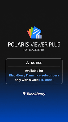 Polaris Viewer+ for BlackBerry Screenshot 1 - AppWisp.com