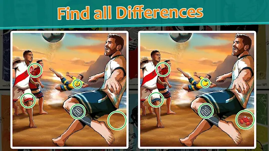 Soccer Star: Find Differences