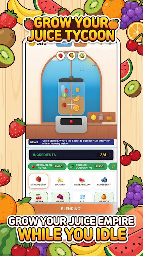 Juice Market - Merge Tycoon screenshot