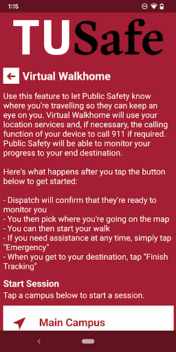 TUSafe Screen 3