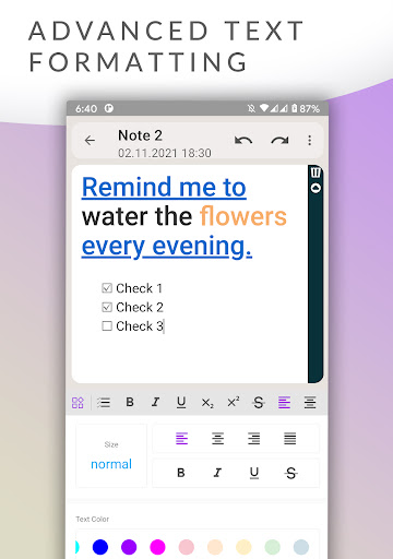 Memories Keeper - Notes Screen 2