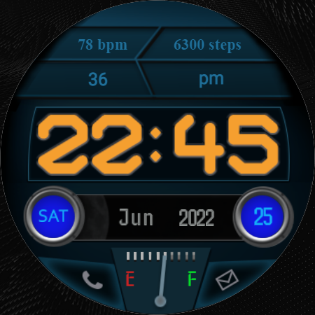 W-Design WOS089 - Watch Face screenshot 4
