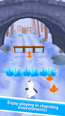 Snowman Rush: Frozen runのおすすめ画像5