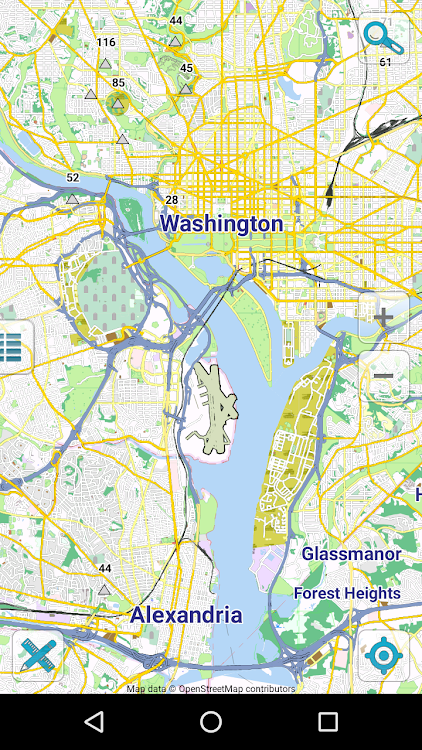 Map of Washington, D.C offline - 4.5 - (Android)