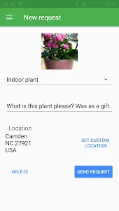 FlowerChecker, plant identify