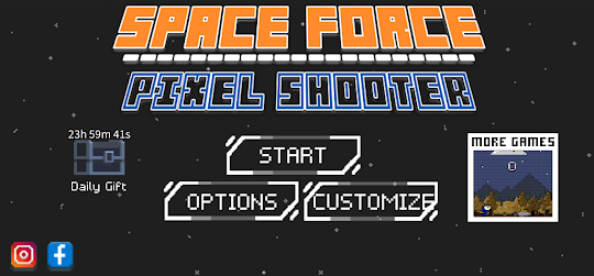 Space Force Pixel Shooter