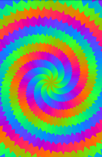 Screenshot of Hypnotic Mandala Wallpaper
