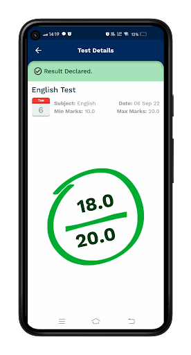 Android application ParentApp - SAINTMSGIS screenshort