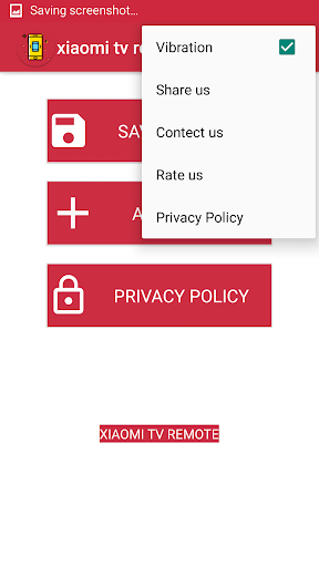 Xiaomi TV Remote Control Screen 2