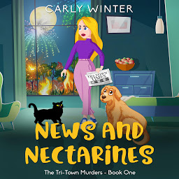 Ikonbilde News and Nectarines: A small town cozy mystery