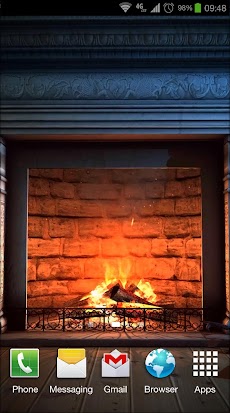 Fireplace 3D FREE lwpのおすすめ画像1