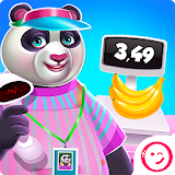 Panda Supermarket Kids Game icon