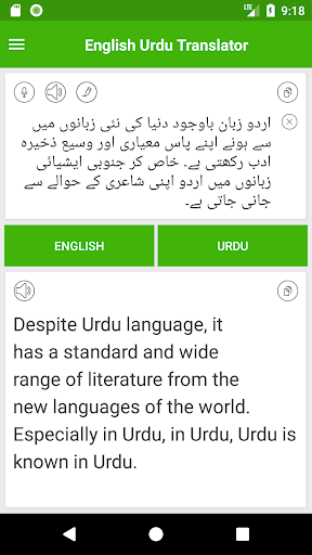 English Urdu Translator Screen 3
