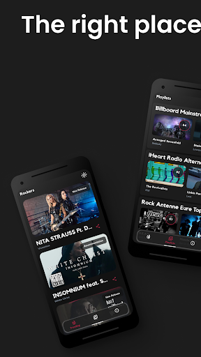 Rockers - Rock & Metal Music Screenshot 1 - AppWisp.com