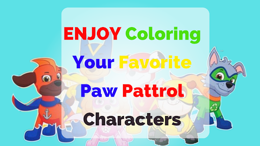 Paw Coloring: Pattrol Coloring