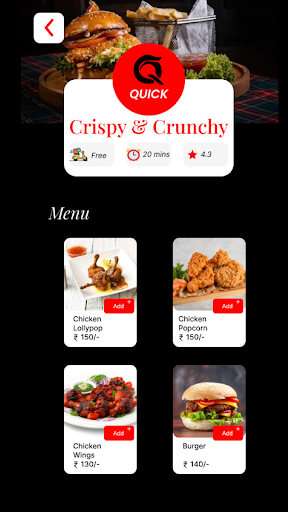 Quick - Midnight Food & Juice Screen 2