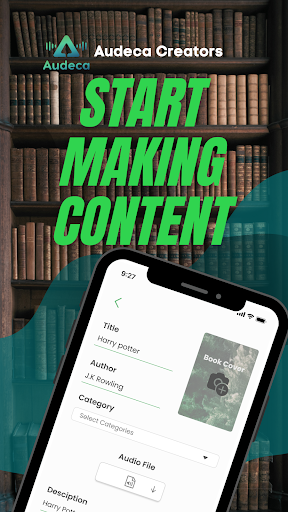 Android application Audeca Creators screenshort