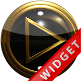 Poweramp Widget blackgold icon