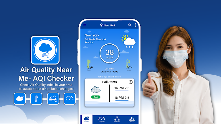 Air Quality Index Monitor App - 6.1 - (Android)