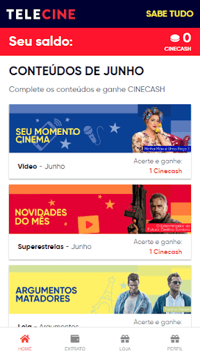 Android application Sabe Tudo Digital screenshort