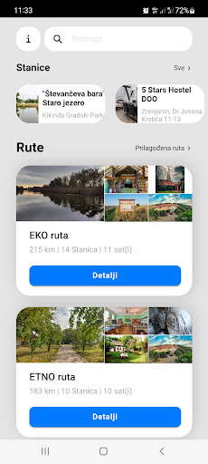 Android application BanatBike screenshort