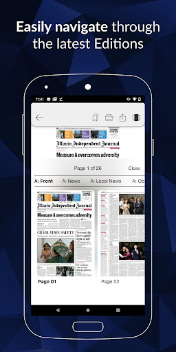 Marin IJ e-Edition Screen 2