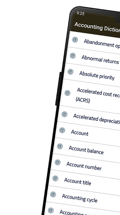 Accounting Dictionary - 1.1 - (Android)